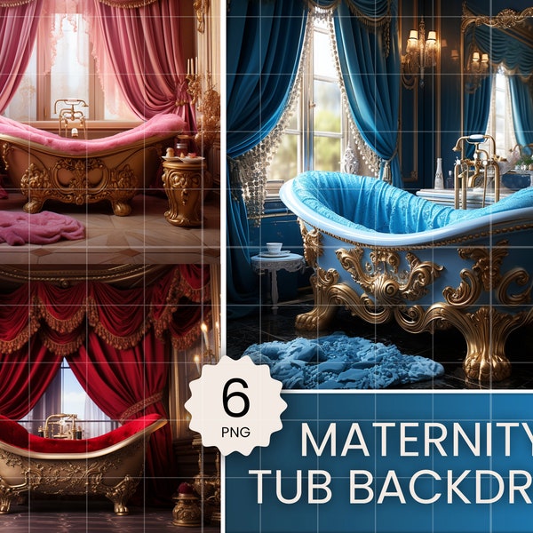 Maternity Tub Digital Backdrop Digital Background Maternity Maternity Digital Backdrop Bathtub Photoshop Overlays Maternity Photoshoot PNG