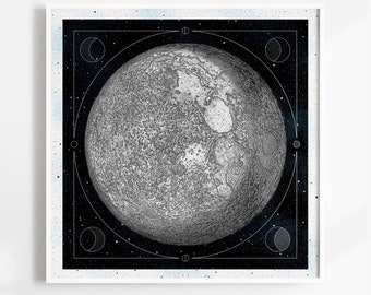 Moon Screen Print