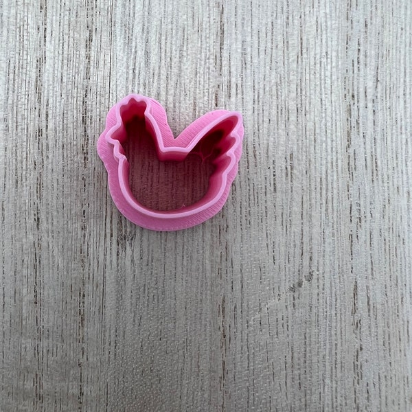 Chicken Clay Cutter| Hen| Farm Animal| Polymer Clay Cutter| Clay Cutters| Clay Tools| Craft Tools| 3D Printed Clay Cutter| Embossed Cutter