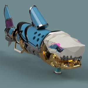 Jinx&#39;s Fishbones - 3D Files