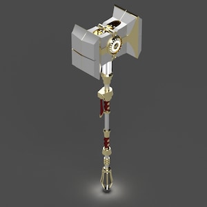 Jayce&#39;s Mercury Hammer - 3D Print Files
