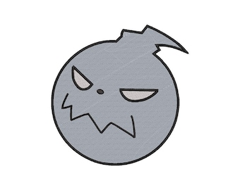 Gray Soul Anime Embroidery File | Manga Character PES DST
