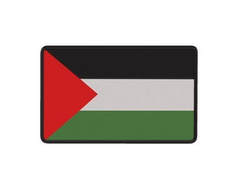 Embroidery Design: Palestine Flag - 4x4 Hoop Instant Download