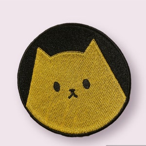 Cat Lurking Iron On Patch, Cat patches iron on ,Embroidered Patch Iron, Patches For Jacket ,Logo Back Patch,