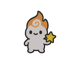 Disegno per ricamo Light Friend – Star Spirit, Cottagecore (file digitale)