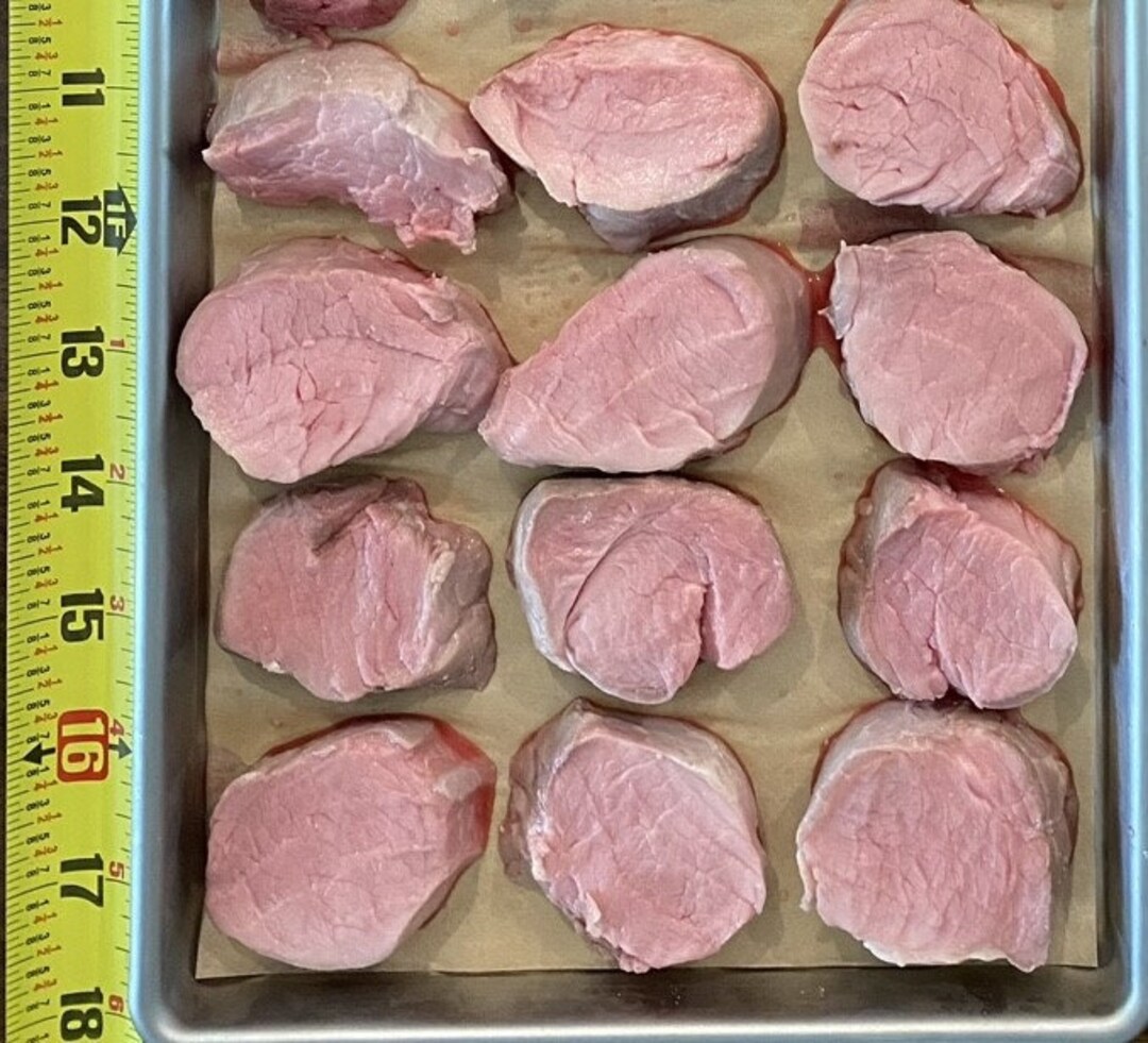 Freeze Dried Pork Tenderloin Pasture Raised 'yorkshire' Heritage Breed