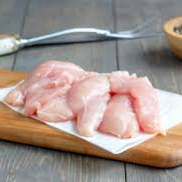 Freeze Dried Free Range Organic Chicken Breast Tenders - 1 Pound!! - Fully Cooked