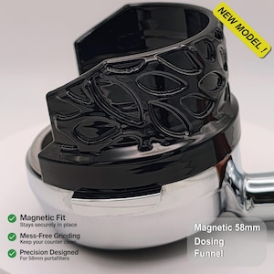 58mm Magnetic Coffee Dosing Funnel: Fiorenzato Allground Portafilter