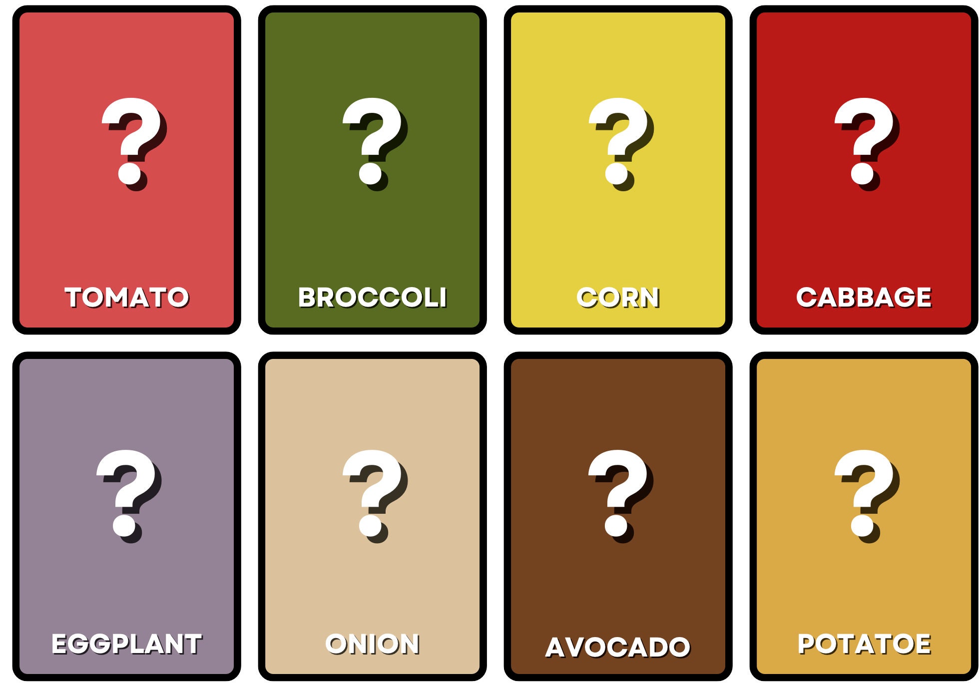 32 Printable High Quality Flashcards Fruits &amp; Vegetables 3 FREE ...