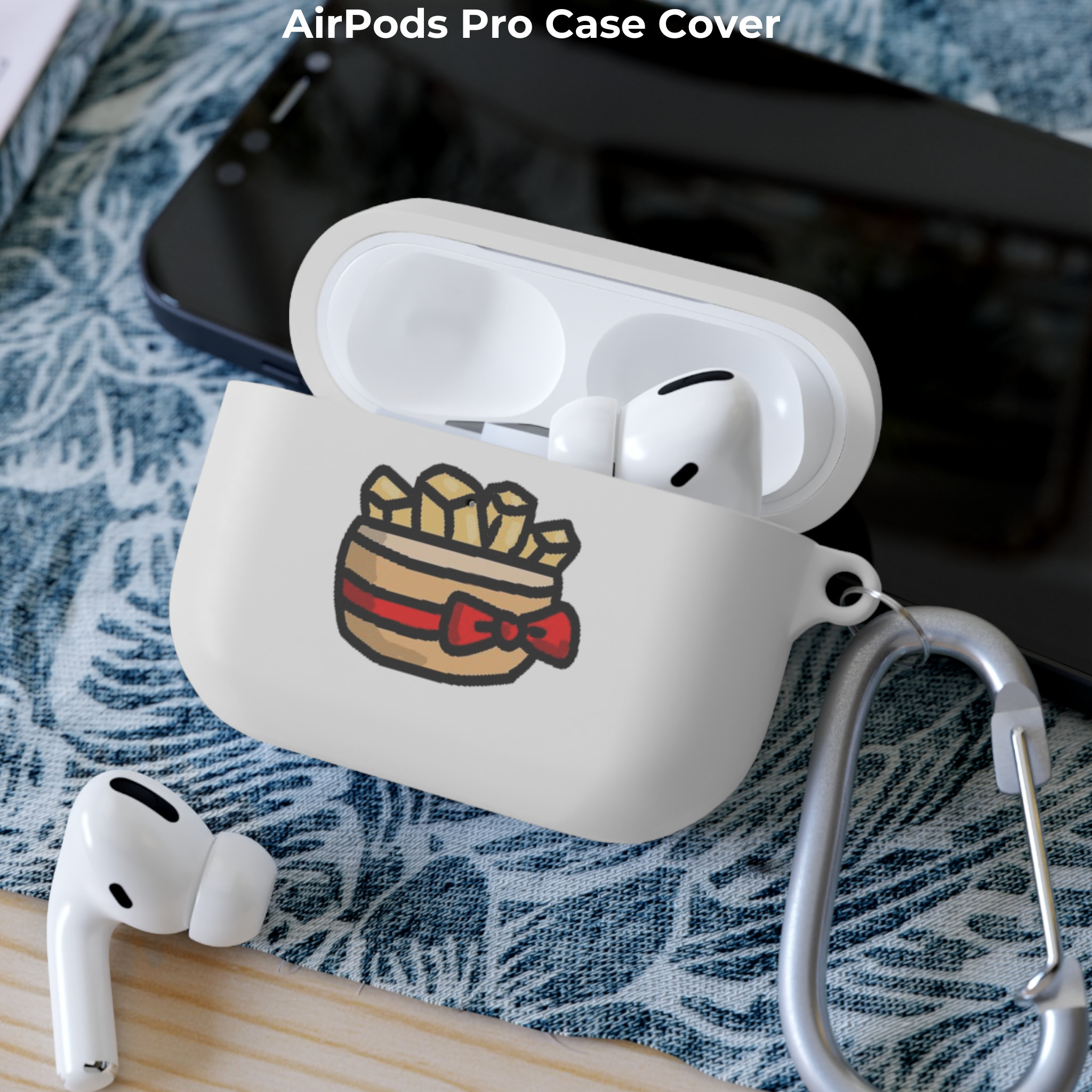 Airpods Case Cover, Exotic Butters FNAF Gift, Airpodspro Case