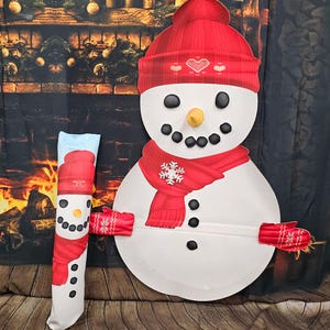 Snowman felt game for Christmas, Snowman velcro elements, Felt Snowman Set with Ornaments for Kids , Snowman game for kids, Christmas gift