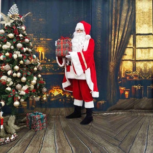 Santa Clause Luxury Costume, Santa Suit, Christmas costume, onsize