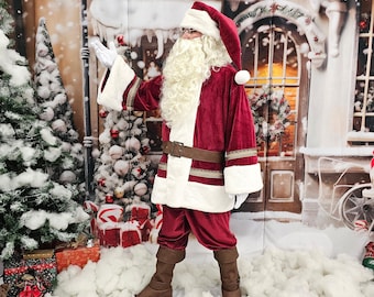 Santa Claus Colore Originale Del Vestito Di Babbo Natale Babbo