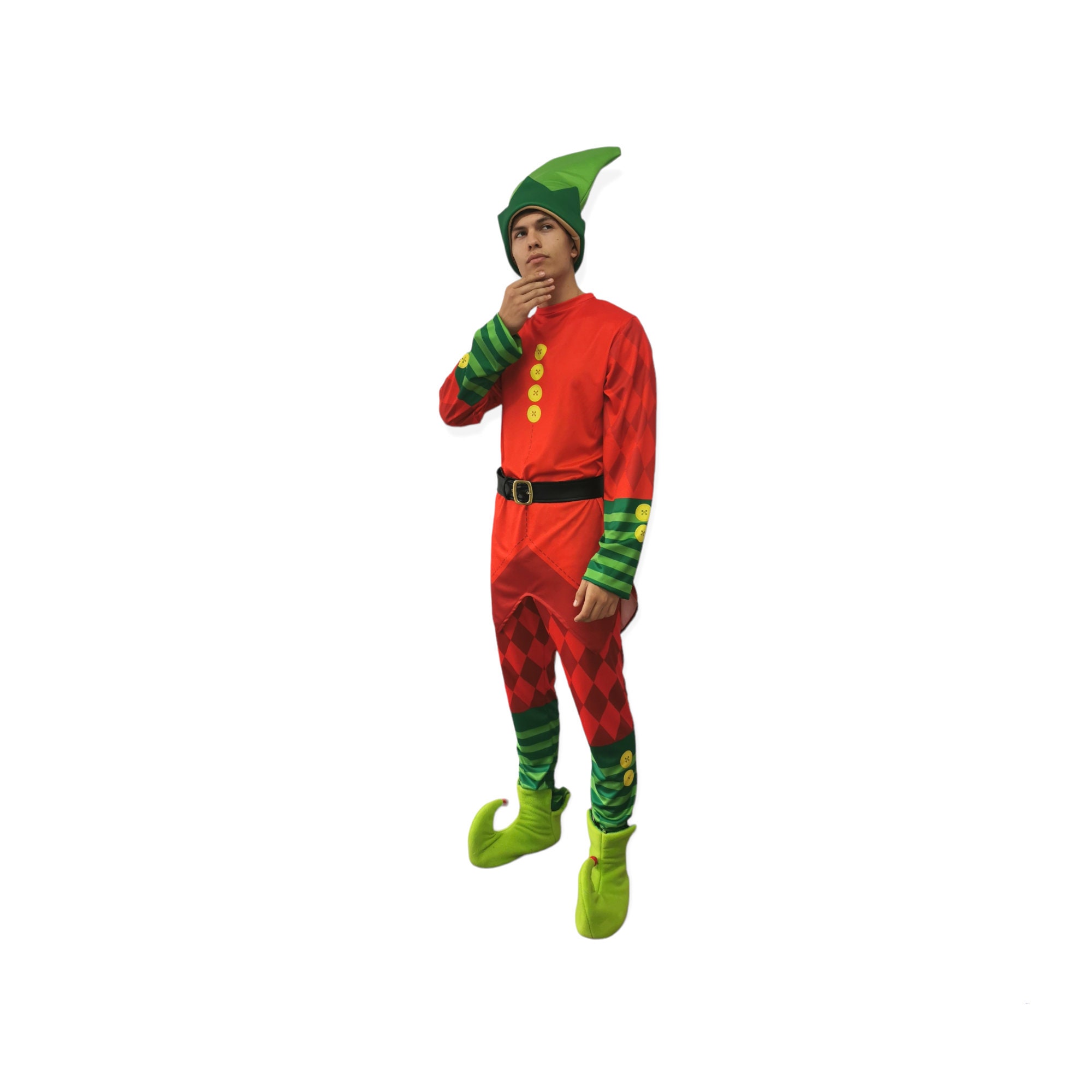 Mens christmas elf clearance outfit