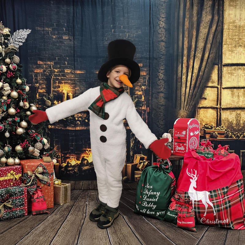 Kids Boy's Snowman Costume