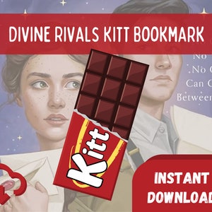 Roman C. Kitt Kat Lesezeichen, inspiriert von den Devine Rivals and Ruthless Vows