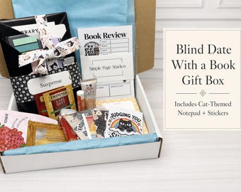 Blind Date With a Book for Cat Lovers | Mystery Wrapped Book Gift