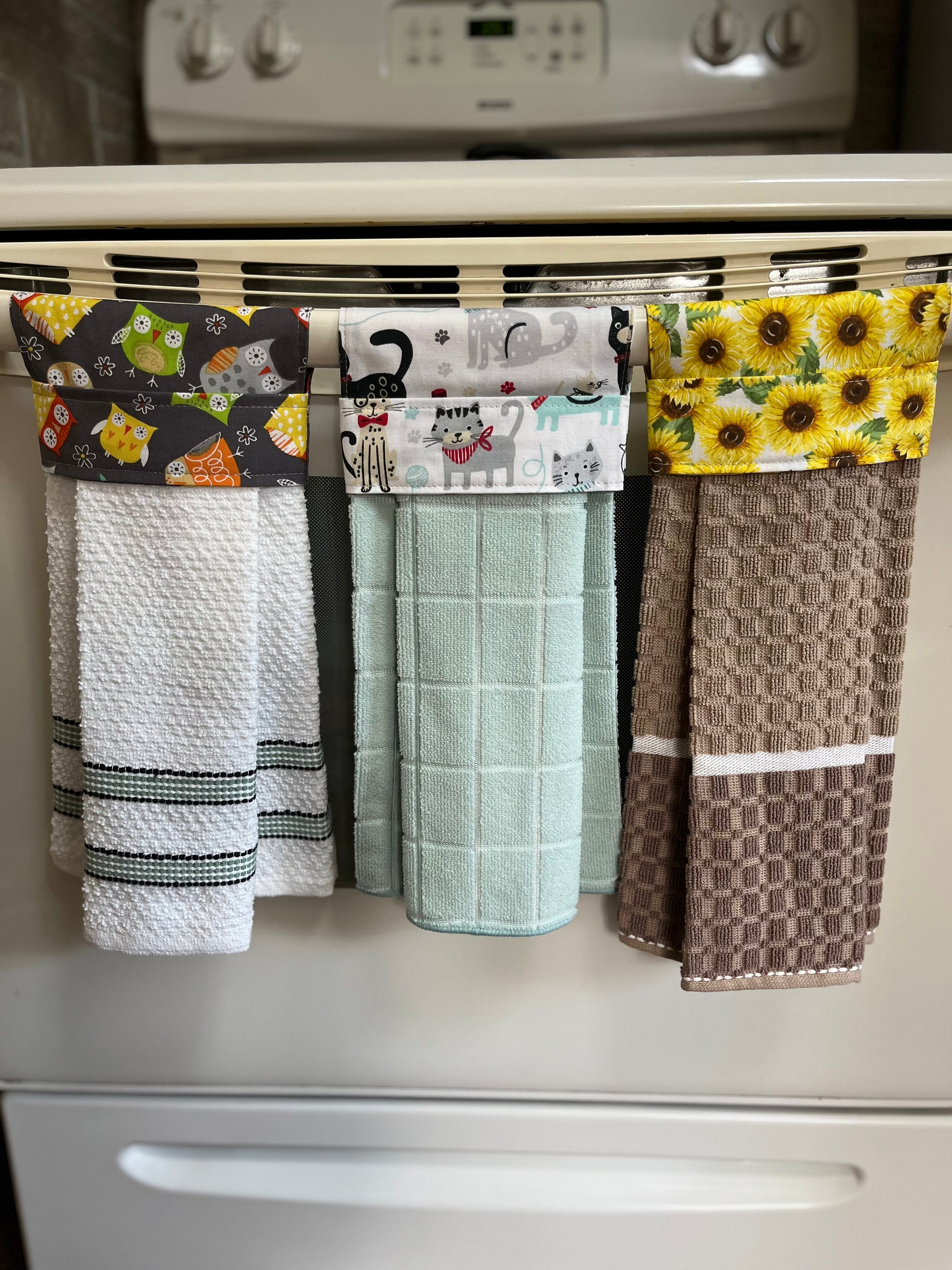 Hanging Hand Towels - Swanky Kitchen