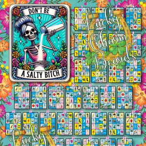 Loteria Board, First to Fill, FTF, Full Card, 42 Numbers