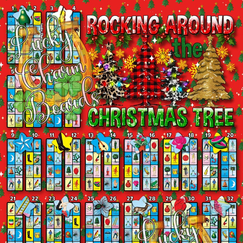 Loteria Christmas Etsy