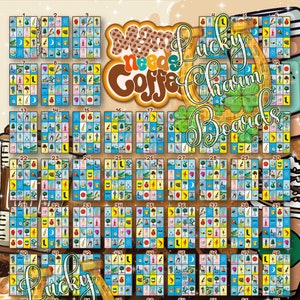 ロテリアのボード、FTF ファースト トゥ フィル、フル カード、66 の数字、母の日
