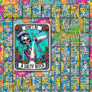Loteria Board, First to Fill, FTF, Full Card, 56 Numbers