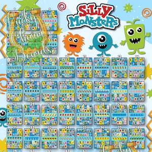 DIGITAL LOTERIA BOARD, First to Fill, ftf, Quintuplets, 5x6, 54 Numbers