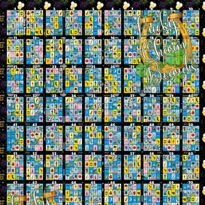 DIGITAL LOTERIA BOARD, First to Fill, ftf, Loteria Game Boards, 90 Numbers, New Year Board, Happy New Year