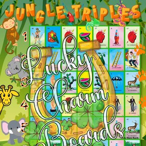 Loteria Board First to Fill Triples Lines 14 Numbers
