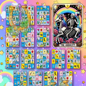 ロテリアのボード、最初に埋める、FTF、フルカード、20 個の数字