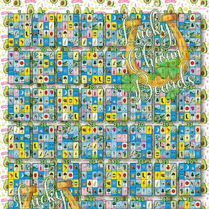 ロテリアのボード、オリジナル、最初に記入、FTF、フルカード、56 の数字