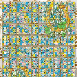 ロテリアのボード、最初に埋める、FTF、フルカード、90 の数字、クリスマス
