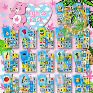DIGITAL LOTERIA BOARD, First to Fill, ftf, 5x5, 22 Numbers, 420