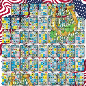 デジタル ロテリア ボード、First to Fill、FTF、70 番号、メモリアル デー、7 月 4 日