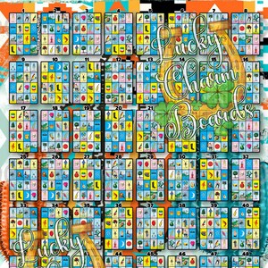 ロテリアボード、FTF、最初に埋める、フルカード、56 の数字