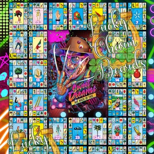 DIGITAL LOTERIA BOARD, First to Fill, ftf, 40 Numbers, Halloween