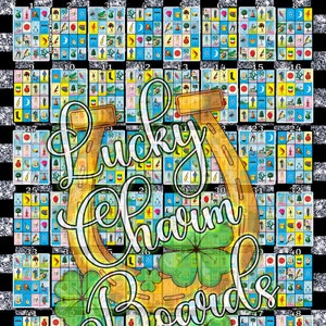 Loteria Board, FTF First to Fill, Full Card, 56 Numbers