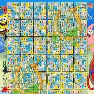 ロテリアのボード、最初に埋める、5x5、25 の数字、フルカード、38 の数字