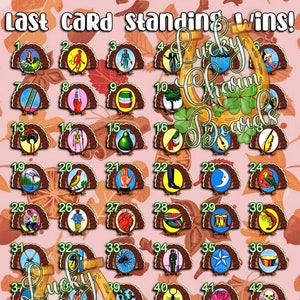 Loteria Board, LCS, Last Card Standing 54 Numbers Thanksgiving