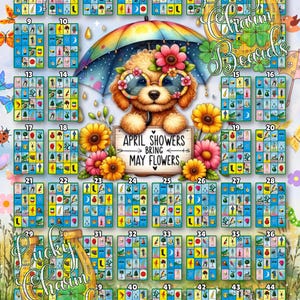 DIGITAL LOTERIA BOARD, First to Fill, ftf, 44 Numbers, Spring
