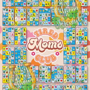 DIGITAL LOTERIA BOARD, First to Fill, ftf, 36 Numbers, Mother's Day