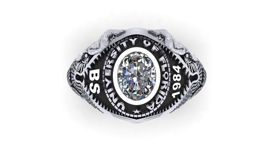 Silver US Army Ring, 925K Sterling Silver Force Ring, US Eagle Ring ...