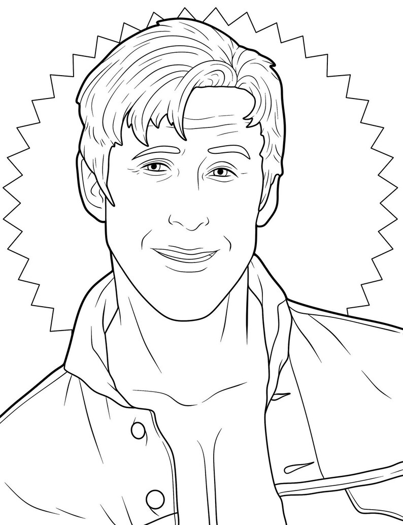 Barbie Coloring Book Etsy