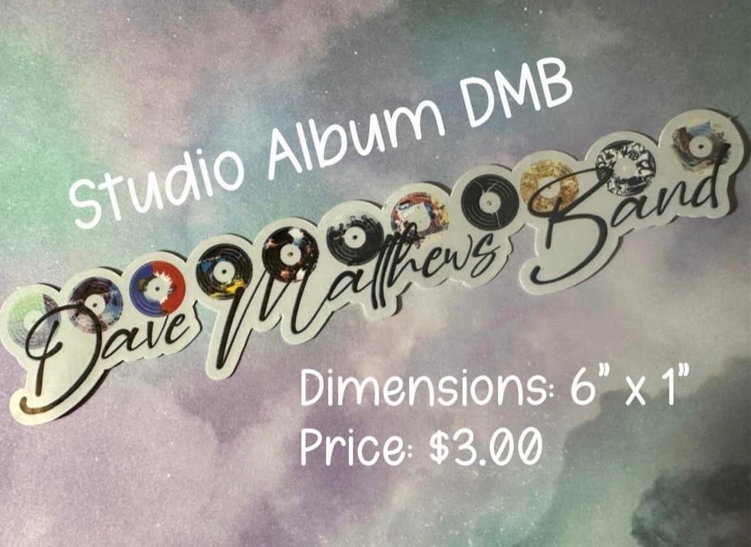 Studio Album DMB Sticker - Etsy
