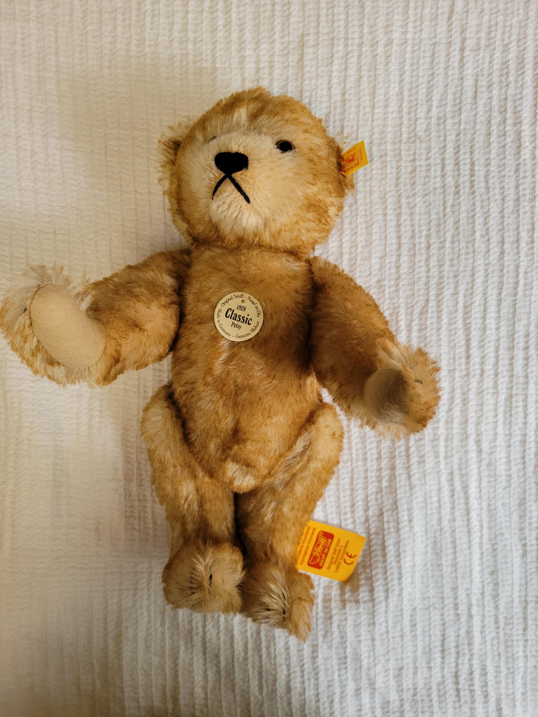 Steiff Petsy Bear - Etsy