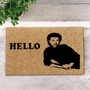 Lionel Doormat, Is it me you are looking for? funny doormat home decor, Lionel Richie Rug, Hello Doormat, Lionel Richie Shirt,Custom Doormat