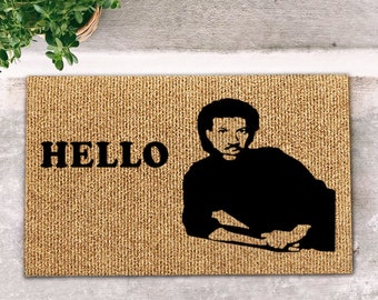 Lionel Doormat, Is it me you are looking for? funny doormat home decor, Lionel Richie Rug, Hello Doormat, Lionel Richie Shirt,Custom Doormat