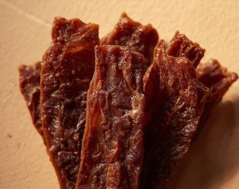 Jerky – Custom Gift Boxes | Flavor & Brand May Vary | Cozy Gourmet Snack Addition 3 oz