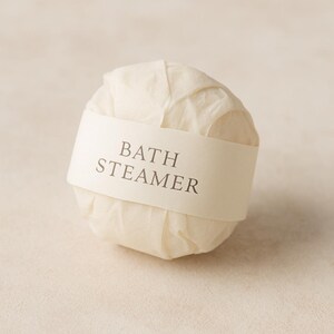 Bath Steamer – Shower Spa Relaxation, Build A Box add on Item (Scent & Packaging Vary)