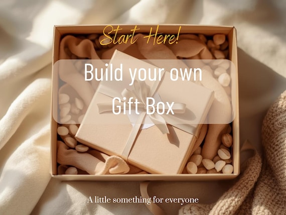 Build Your Own Custom Gift Box – Handpicked Curated Items | Personalized Self Care, Spa, or Cozy Gift Set | Choose Your Favorites